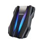 ADATA HD770G externe harde schijf 1 TB 2.5" 3.2 Gen 1 (3.1 Gen 1) Zwart (AHD770G-1TU32G1-CBK) thumbnail