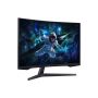 Samsung Odyssey S32CG552EU computer monitor 81,3 cm (32") 2560 x 1440 Pixels Quad HD LED Zwart (LS32CG552EUXEN) thumbnail