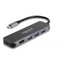 DeLOCK 64171 laptop dock & poortreplicator USB 3.2 Gen 1 (3.1 Gen 1) Type-C Grijs (64171) thumbnail
