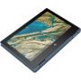 HP Chromebook x360 11 G3 EE N4020 29,5 cm (11.6") Touchscreen HD Intel® Celeron® N 4 GB LPDDR4-SDRAM 32 GB eMMC Wi-Fi 5 (802.11ac) ChromeOS Blauw (10X26EA#ABH) thumbnail
