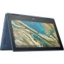 HP Chromebook x360 11 G3 EE N4020 29,5 cm (11.6") Touchscreen HD Intel® Celeron® N 4 GB LPDDR4-SDRAM 32 GB eMMC Wi-Fi 5 (802.11ac) ChromeOS Blauw (10X26EA#ABH) thumbnail