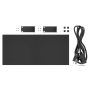 Intellinet 16-poorts Gigabit Ethernet netwerk switch, desktopuitvoering, metalen behuizing, Groene Energie IEEE 802.3az, incl. 19" rackbeugels, 3 jaar garantie (561815) thumbnail