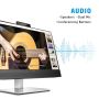 HP E24mv G4 60,5 cm (23.8") 1920 x 1080 Pixels Full HD Zwart, Zilver (169L0AA#ABB) thumbnail