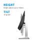 HP E24mv G4 60,5 cm (23.8") 1920 x 1080 Pixels Full HD Zwart, Zilver (169L0AA#ABB) thumbnail