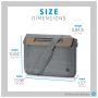 HP Renew 14-inch aktetas, grijs (1A214AA#ABB) thumbnail