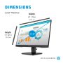 HP P-Series P24 G4 60,5 cm (23.8") 1920 x 1080 Pixels Full HD (1A7E5AA#ABB) thumbnail