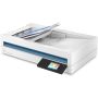 HP Scanjet Pro N4600 fnw1 Flatbed-/ADF-scanner 1200 x 1200 DPI A5 Wit (20G07A) thumbnail