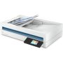 HP Scanjet Pro N4600 fnw1 Flatbed-/ADF-scanner 1200 x 1200 DPI A5 Wit (20G07A) thumbnail
