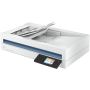 HP Scanjet Enterprise Flow N6600 fnw1 Flatbed-/ADF-scanner 1200 x 1200 DPI A4 Wit (20G08A) thumbnail