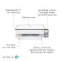 HP ENVY HP 6020e All-in-One printer, Kleur, Printer voor Thuis en thuiskantoor, Printen, kopiëren, scannen, Draadloos; HP+; Geschikt voor HP Instant Ink; Printen vanaf een telefoon of tablet (223N4B#629) thumbnail