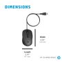 HP 150 muis met kabel (240J6AA#ABB) thumbnail