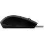 HP 150 muis met kabel (240J6AA#ABB) thumbnail