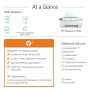 HP DeskJet HP 2720e All-in-One printer, Kleur, Printer voor Home, Printen, kopiëren, scannen, Draadloos; HP+; Geschikt voor HP Instant Ink; Printen vanaf een telefoon of tablet (26K67B#629) thumbnail