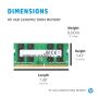 HP 286H5AA geheugenmodule 4 GB 1 x 4 GB DDR4 3200 MHz (286H5AA) thumbnail