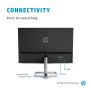 HP M22f 54,6 cm (21.5") 1920 x 1080 Pixels Full HD LCD Zwart, Zilver (2D9J9AA#ABB) thumbnail
