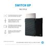 HP Omkeerbare Beschermende 15,6-inch Geo Laptophoes (2F2L0AA#ABB) thumbnail