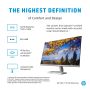 HP M27f 68,6 cm (27") 1920 x 1080 Pixels Full HD LCD Zwart, Zilver (2G3D3AA#ABB) thumbnail