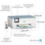 HP ENVY Inspire 7221e Draadloos All-in-One Kleur Printer, Instant Ink; Foto's printen (2H2N1B#629) thumbnail