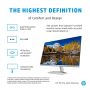 HP M27fq 68,6 cm (27") 2560 x 1440 Pixels Quad HD LED Zilver, Zwart (2H4B5AA#ABB) thumbnail