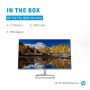 HP M27fq 68,6 cm (27") 2560 x 1440 Pixels Quad HD LED Zilver, Zwart (2H4B5AA#ABB) thumbnail