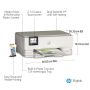 HP ENVY HP Inspire 7224e All-in-One printer, Kleur, Printer voor Home, Printen, kopiëren, scannen, Draadloos; HP+; Geschikt voor HP Instant Ink; Scan naar pdf (349V2B#629) thumbnail