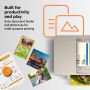 HP ENVY HP Inspire 7924e All-in-One printer, Home, Printen, kopiëren, scannen, Draadloos; HP+; Geschikt voor HP Instant Ink; Automatische documentinvoer (349W0B#629) thumbnail