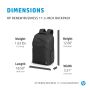 HP Renew Business 17,3 inch laptopbackpack (3E2U5AA) thumbnail