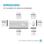 HP 230 draadloze muis- en toetsenbordcombo (3L1F0AA#ABB) thumbnail