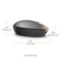 HP Spectre Rechargeable Mouse 700 (Luxe Cooper) (3NZ70AA) thumbnail