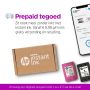 HP DeskJet 2720 All-in-One printer, Kleur, Printer voor Home, Printen, kopiëren, scannen, Draadloos; Geschikt voor Instant Ink; Printen vanaf een telefoon of tablet (3XV18B) thumbnail