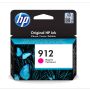 HP 912 originele magenta inktcartridge (3YL78AE#BGX) thumbnail