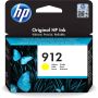 HP 912 originele gele inktcartridge (3YL79AE#BGX) thumbnail