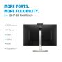 HP E-Series E27m G4 computer monitor 68,6 cm (27") 2560 x 1440 Pixels Quad HD Zwart (40Z29AA) thumbnail
