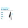 HP E-Series E27m G4 68,6 cm (27") 2560 x 1440 Pixels Quad HD Zwart (40Z29AA#ABB) thumbnail