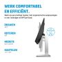 HP E24m G4 60,5 cm (23.8") 1920 x 1080 Pixels Full HD LCD Zwart, Zilver (40Z32E9#ABB) thumbnail