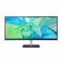 Acer CB343CUR computer monitor 86,4 cm (34") 3440 x 1440 Pixels UltraWide Quad HD LED Zwart, Zilver (UM.CB3EE.001) thumbnail