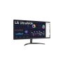 LG 34WQ500-B computer monitor 86,4 cm (34") 2560 x 1080 Pixels UltraWide Full HD LED Zwart (34WQ500-B.AEU) thumbnail