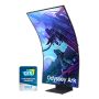 Samsung Odyssey Ark G97NC computer monitor 139,7 cm (55") 3840 x 2160 Pixels 4K Ultra HD LED Zwart (LS55CG970NUXEN) thumbnail