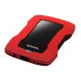 ADATA HD330 externe harde schijf 2 TB 2.5" Micro-USB B 3.2 Gen 1 (3.1 Gen 1) Rood (AHD330-2TU31-CRD) thumbnail