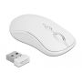DeLOCK 12703 toetsenbord Inclusief muis RF Draadloos QZERTY Duits Wit (12703) thumbnail