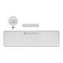 DeLOCK 12703 toetsenbord Inclusief muis RF Draadloos QZERTY Duits Wit (12703) thumbnail