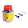 DeLOCK 66975 kabel-connector RJ45 Blauw, Transparant, Wit (66975) thumbnail