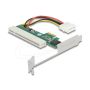 DELOCK Riser Karte PCI Express x1 zu 1 x PCI 32 Bit 5 V Slot (90063) thumbnail