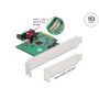DELOCK PCI Express x4 Karte zu 1 x intern USB 3.2 Gen 2 Key (90068) thumbnail