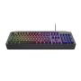 Trust GXT 836 Evocx toetsenbord USB QWERTY Amerikaans Engels Zwart (24722) thumbnail