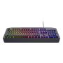 Trust GXT 836 Evocx Verlicht gaming‑toetsenbord – gaming toetsenbord – RGB verlichting – Anti‑ghosting – QWERTY – Zwart (24722) thumbnail
