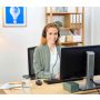 Trust HS-260 Headset - USB headset voor kantoor en calls – Lichtgewicht ontwerp – Verstelbare microfoon – business model - Zwart (25334) thumbnail