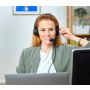 Trust HS-260 Headset - USB headset voor kantoor en calls – Lichtgewicht ontwerp – Verstelbare microfoon – business model - Zwart (25334) thumbnail