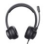 Trust HS-201 USB PC Headset – Bedrade headset – PC headset – Business model – USB-A aansluiting – Zwart (25373) thumbnail