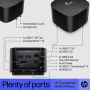 HP Thunderbolt Dock 120 watt G4 (4J0A2AA) thumbnail